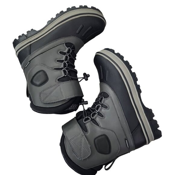 Cougar SOJU Stretch Lace Toggle Adjustable Winter Boots Youth Kids Size 8Y - Picture 7 of 10